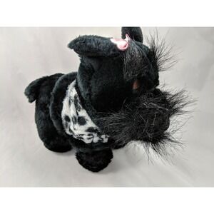Bella Beau Black Dog Plush Puppy 7 Inch Hauck Toys Stuffed Animal toy